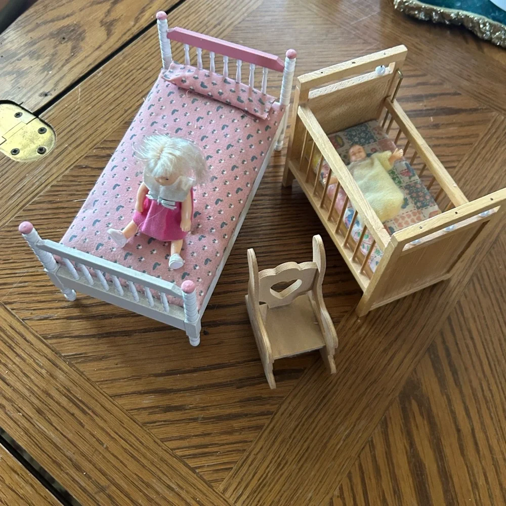 Vintage Dollhouse Furniture
